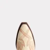 Tilly :: Glitz Cream W/ Burnt Orange Stitching