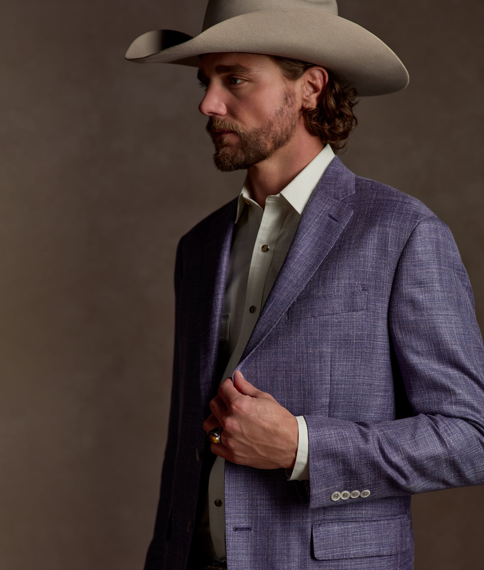Lucchese Sport Coat :: Purple