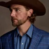 Lucchese Sport Coat :: Blue Plaid