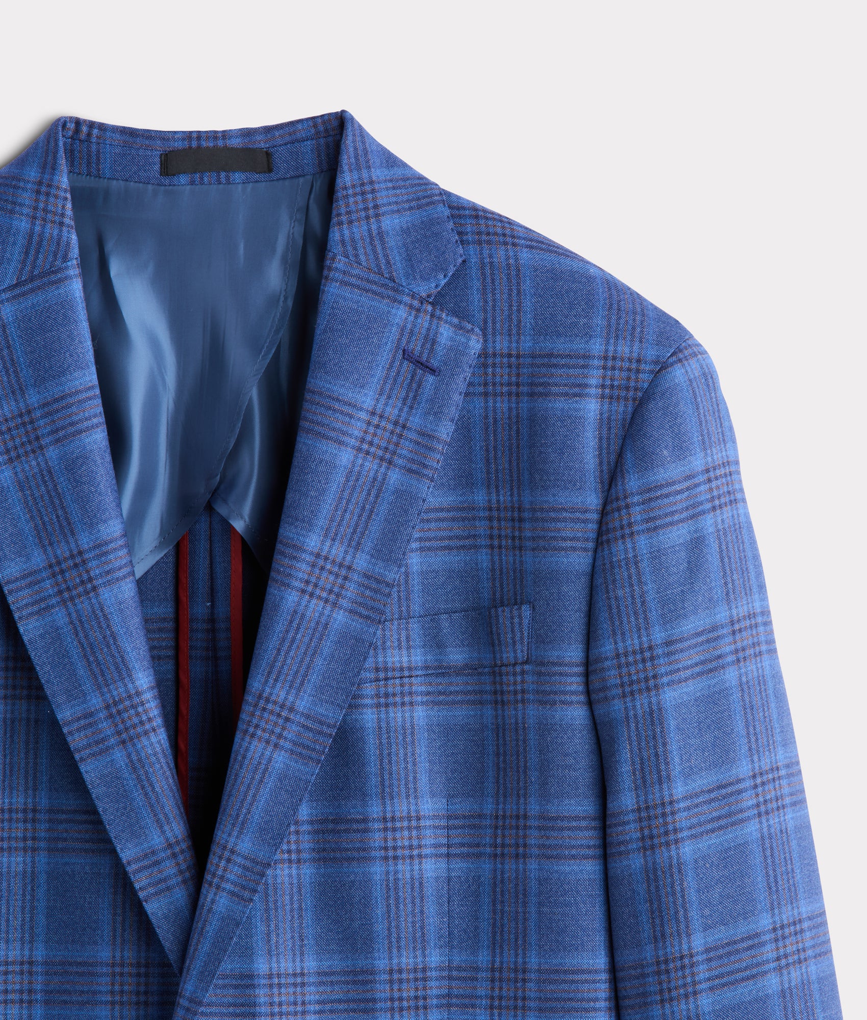 Lucchese Sport Coat :: Blue Plaid