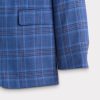 Lucchese Sport Coat :: Blue Plaid