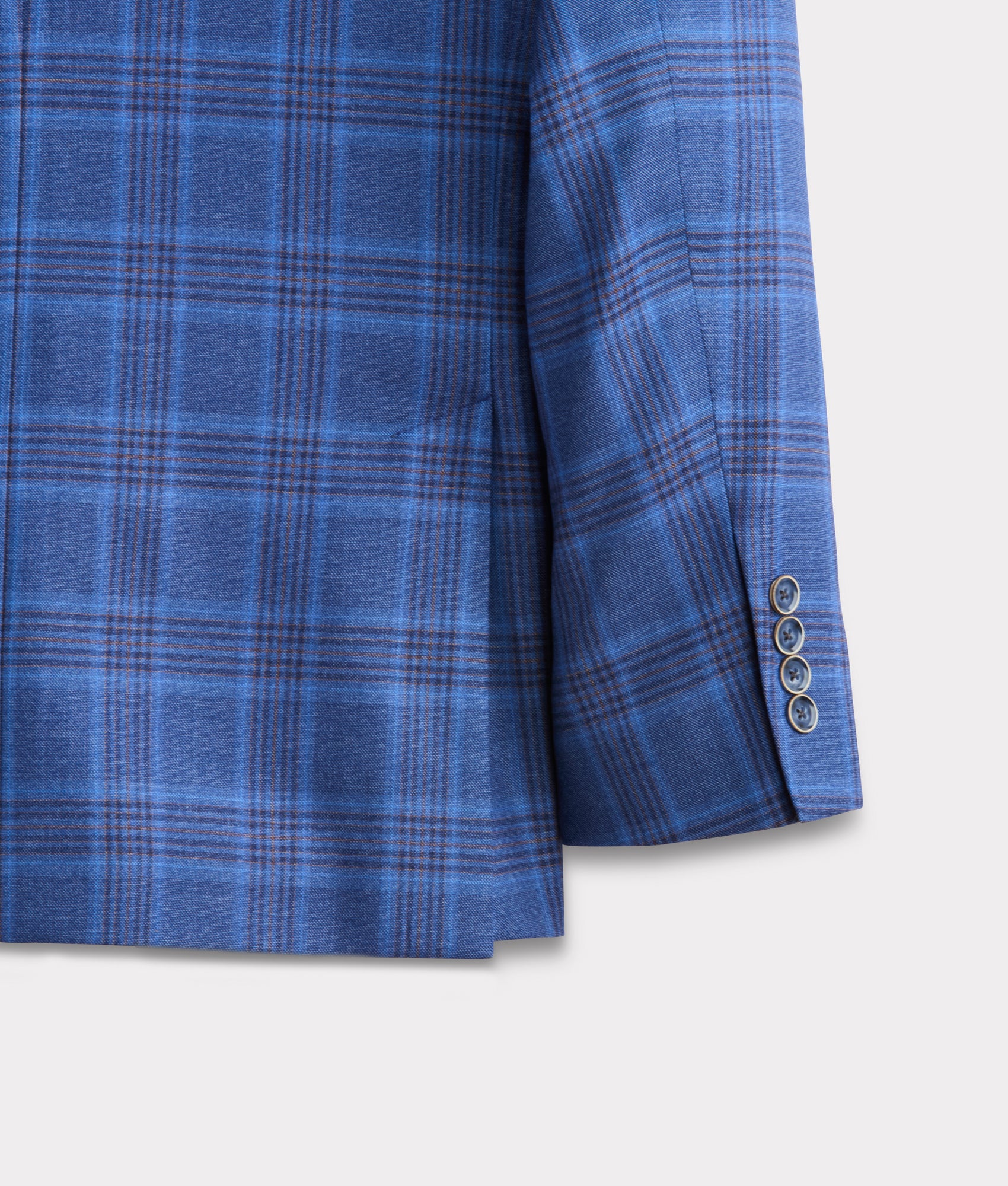 Lucchese Sport Coat :: Blue Plaid