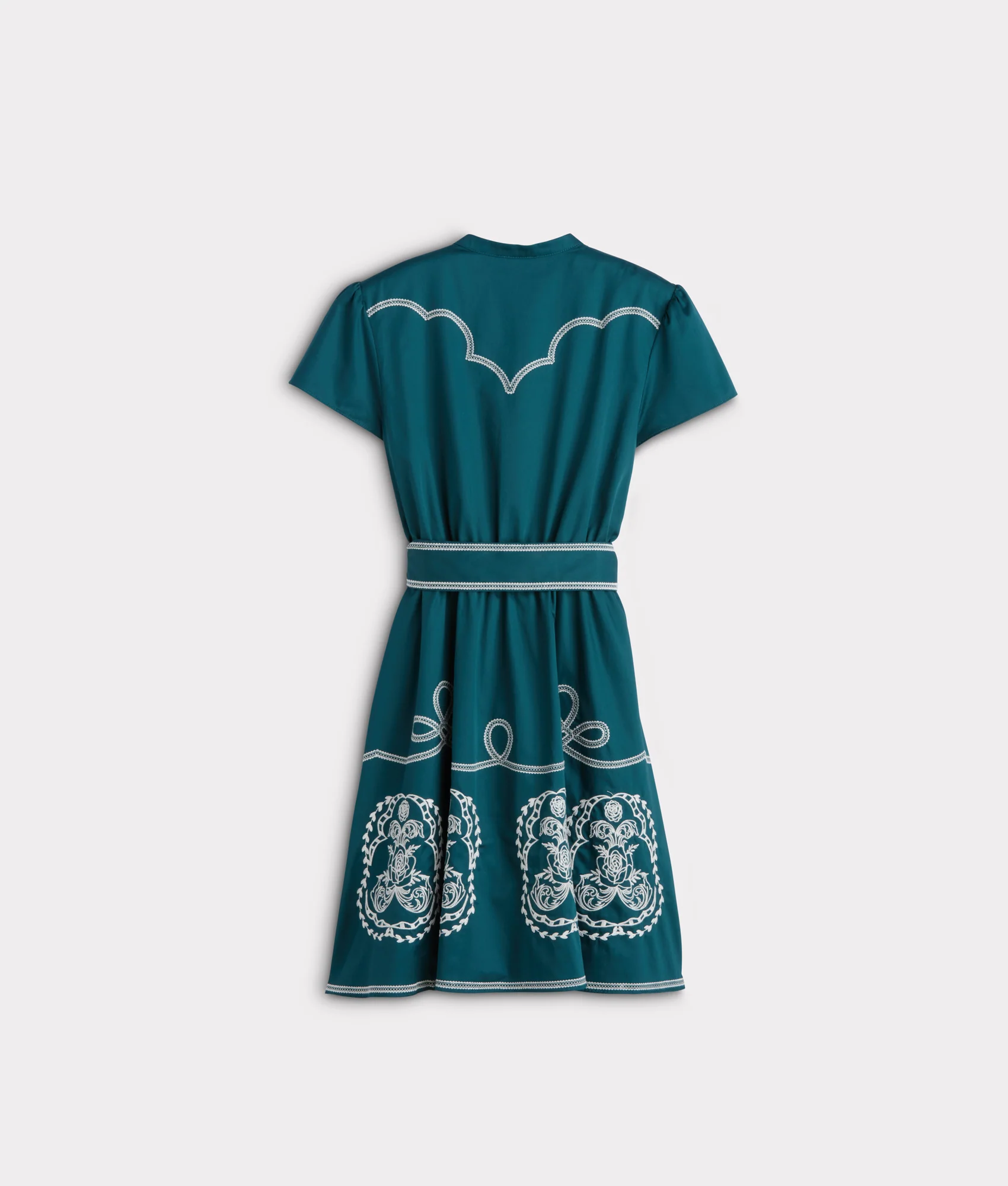 Cassidy Flutter Dress :: Ocean