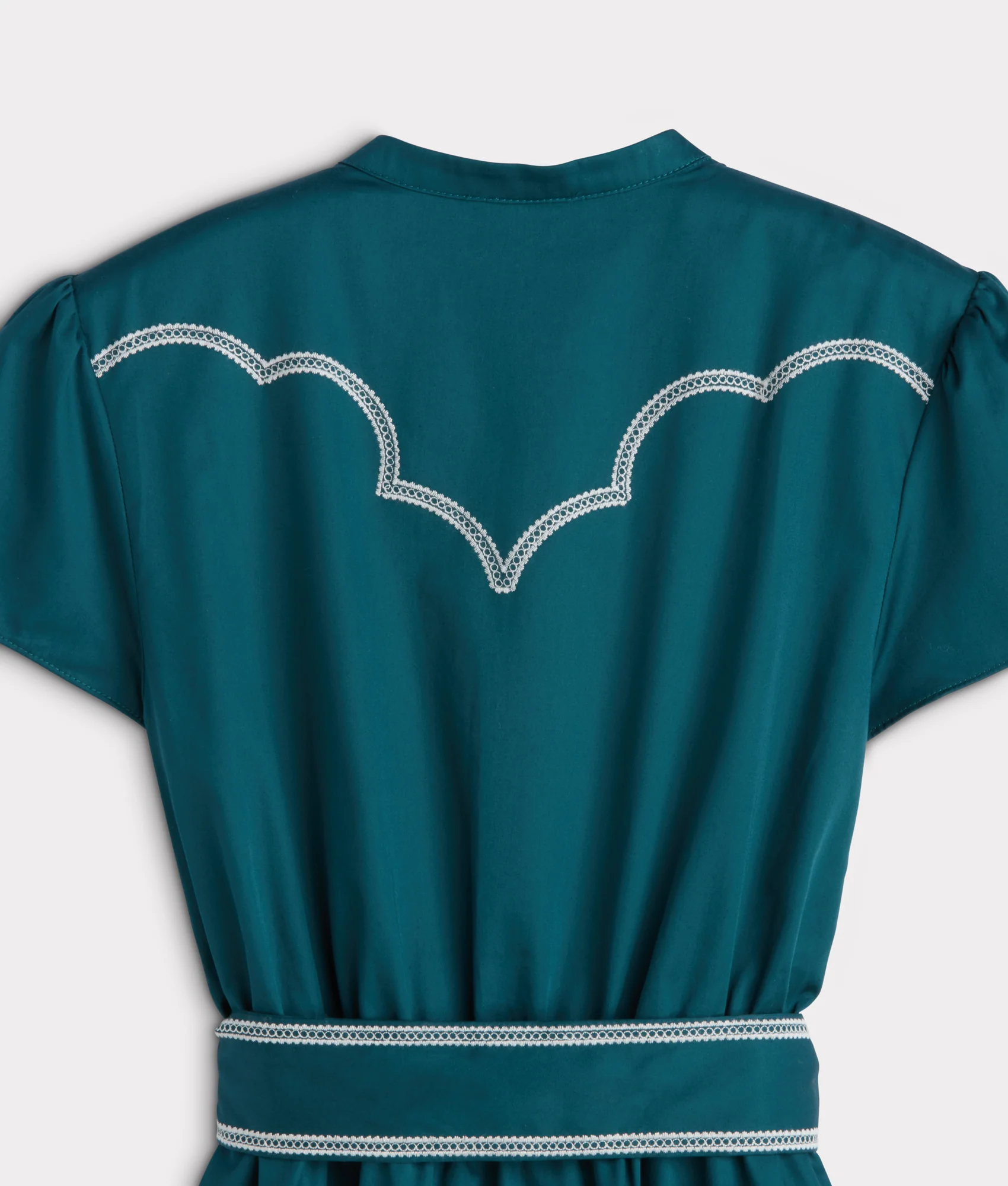 Cassidy Flutter Dress :: Ocean