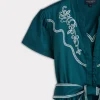 Cassidy Flutter Dress :: Ocean