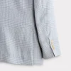 Lucchese Sport Coat :: Cream And Blue