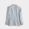 Lucchese Sport Coat :: Cream And Blue