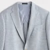 Lucchese Sport Coat :: Cream And Blue