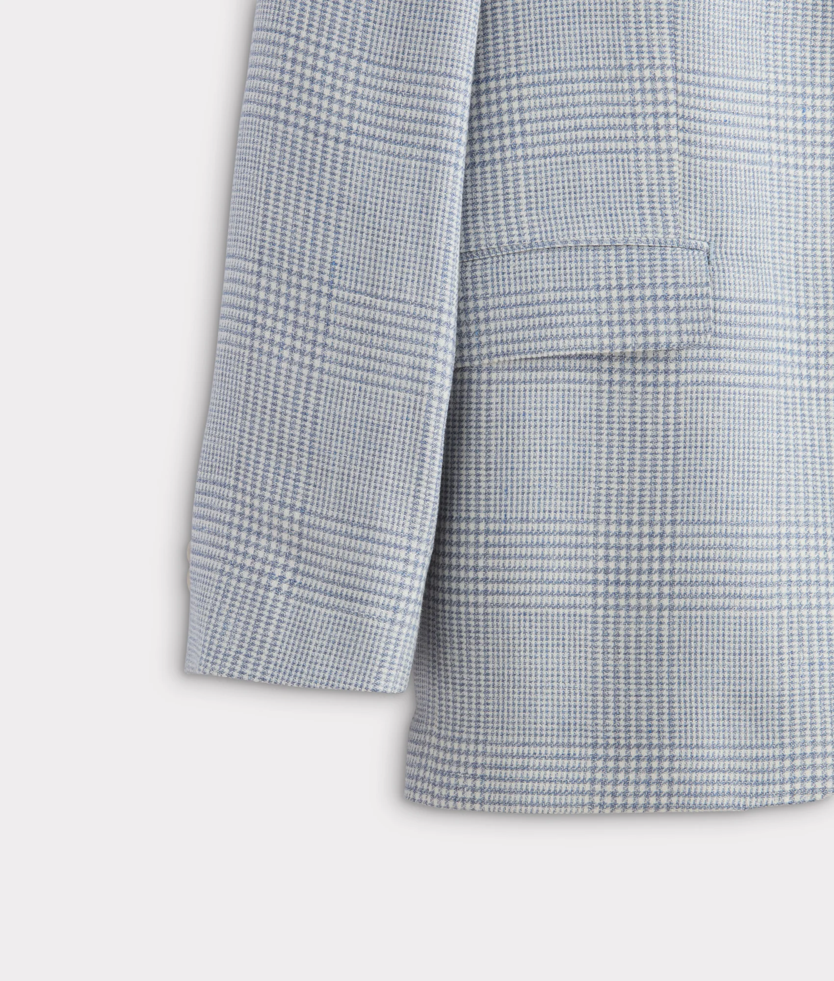Lucchese Sport Coat :: Cream And Blue