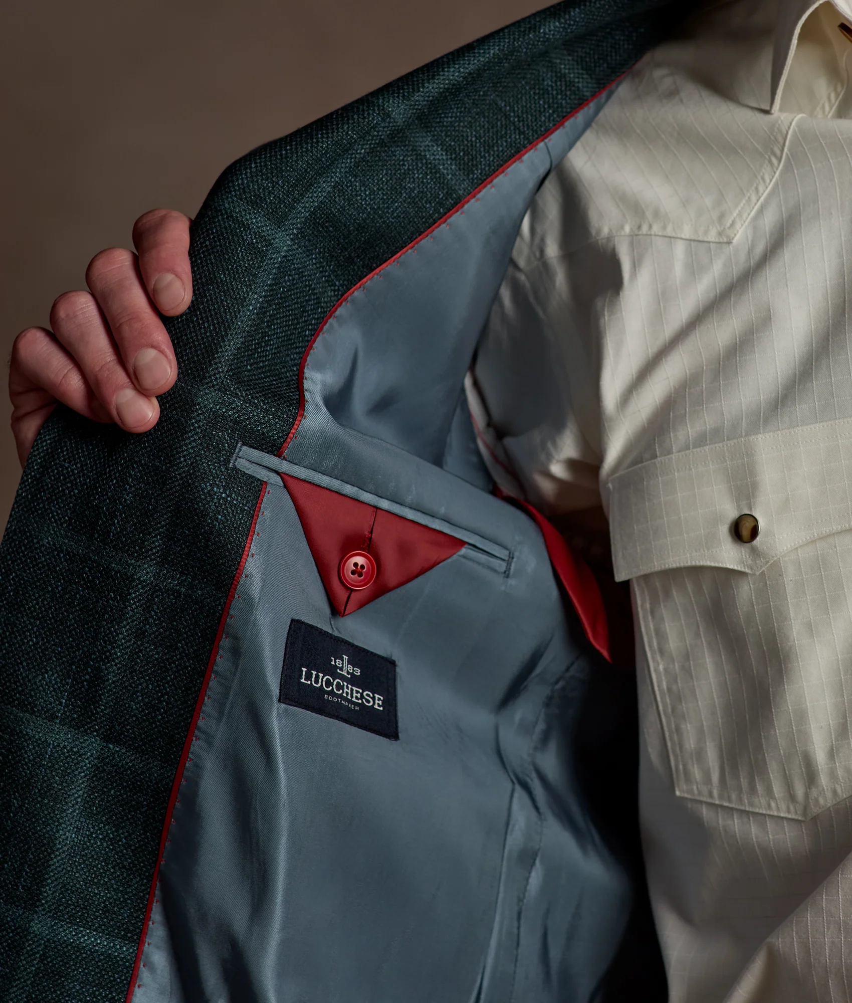 Lucchese Sport Coat :: Emerald Green