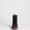 6" Lace Up Derby Boot :: Black
