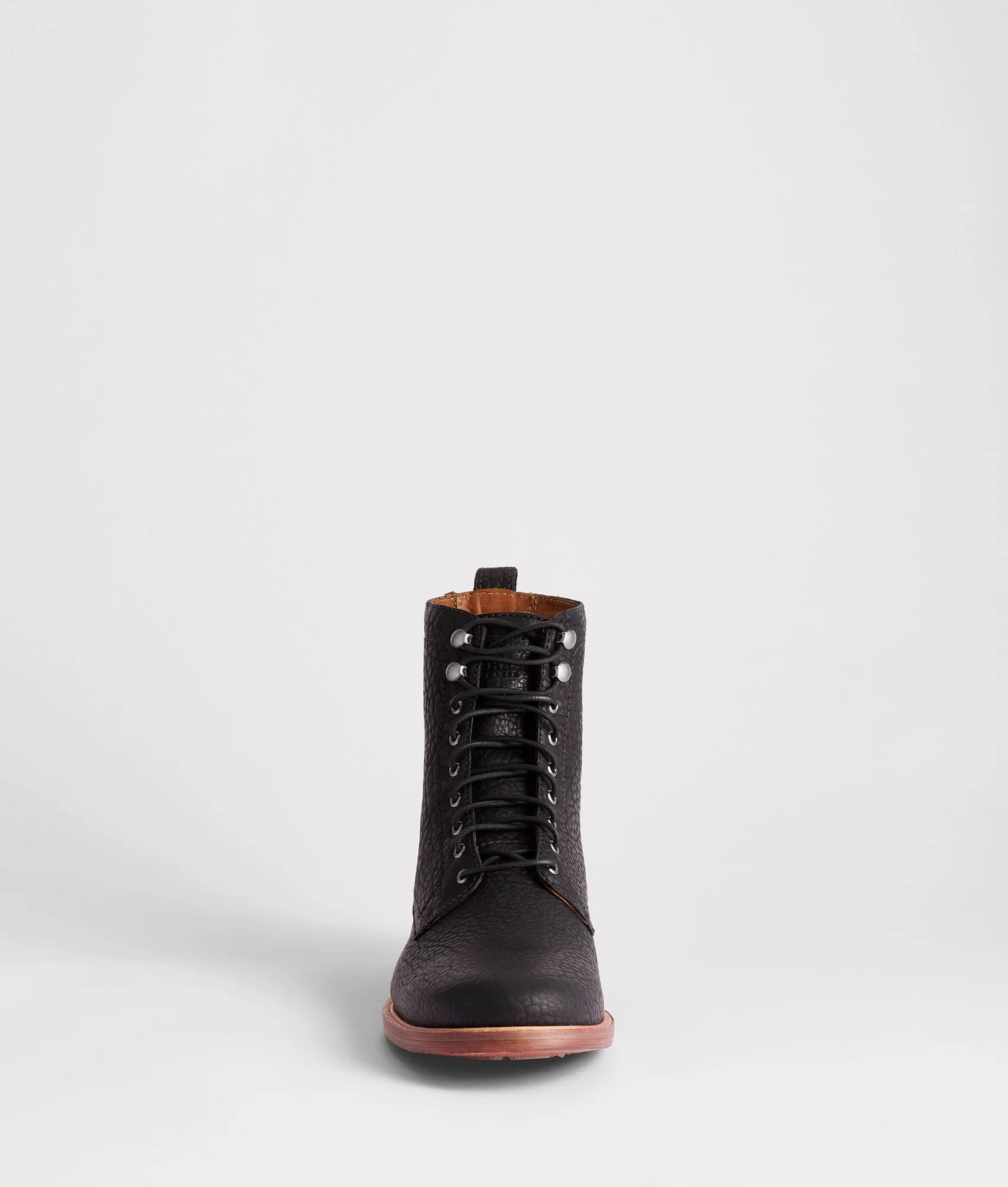 6" Lace Up Derby Boot :: Black