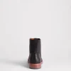 6" Lace Up Derby Boot :: Black