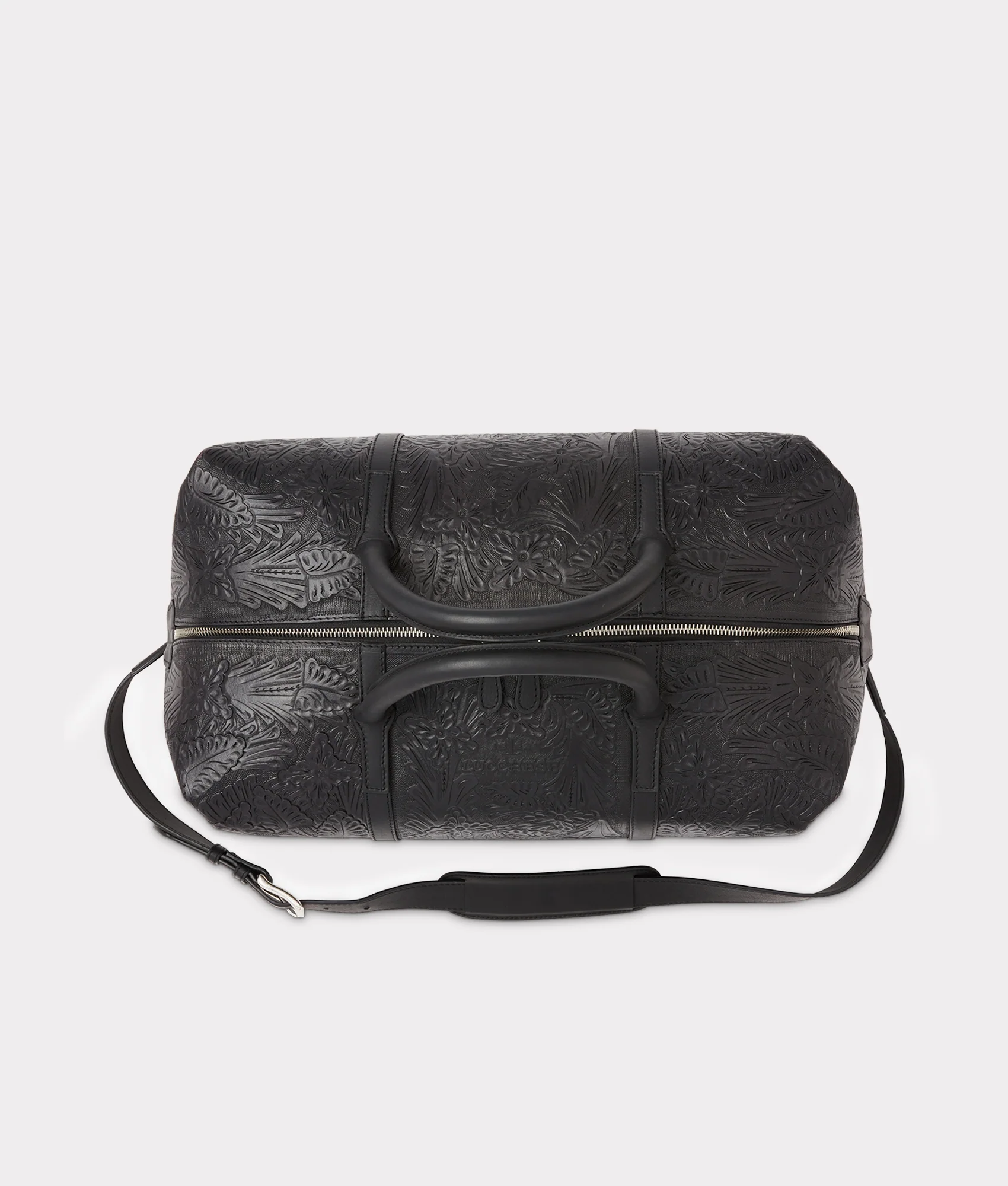 Hand-Tooled Duffle :: Black