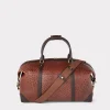 Ostrich Duffle - Large :: Chocolate