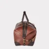 Ostrich Duffle - Large :: Chocolate