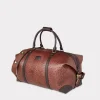 Ostrich Duffle - Large :: Chocolate