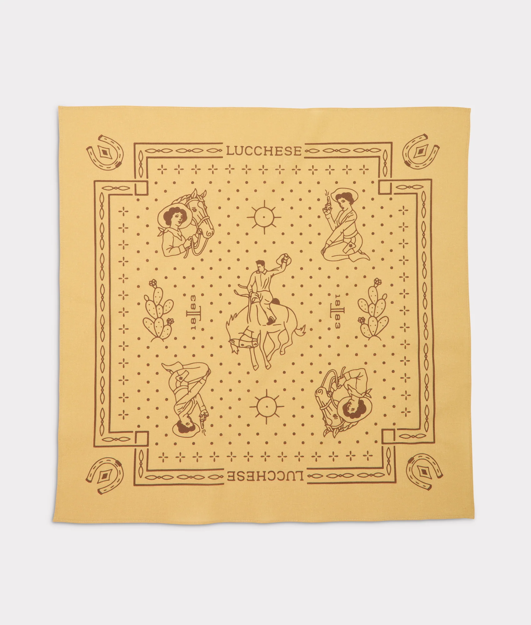 Western Bandana :: Old Gold