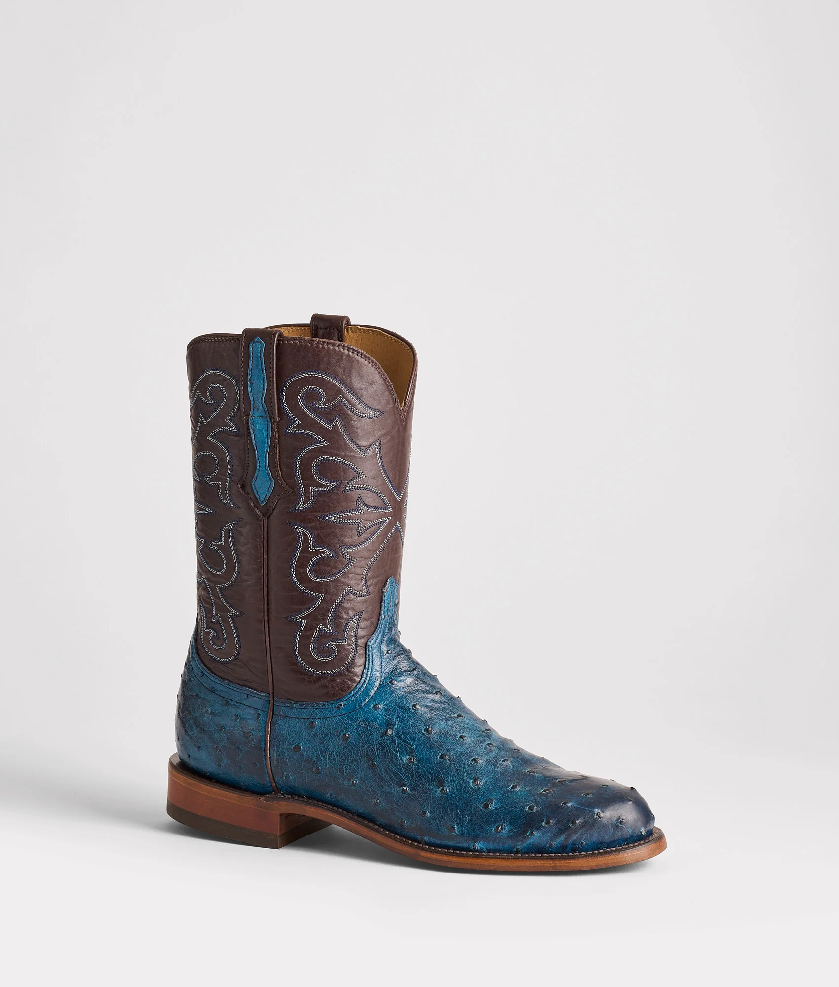 Hudson :: Navy + Chocolate