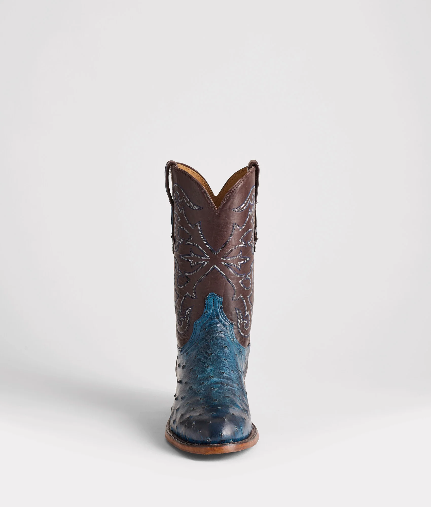 Hudson :: Navy + Chocolate