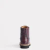 Ridgeline Exotic Lace Up Boot :: Black Cherry