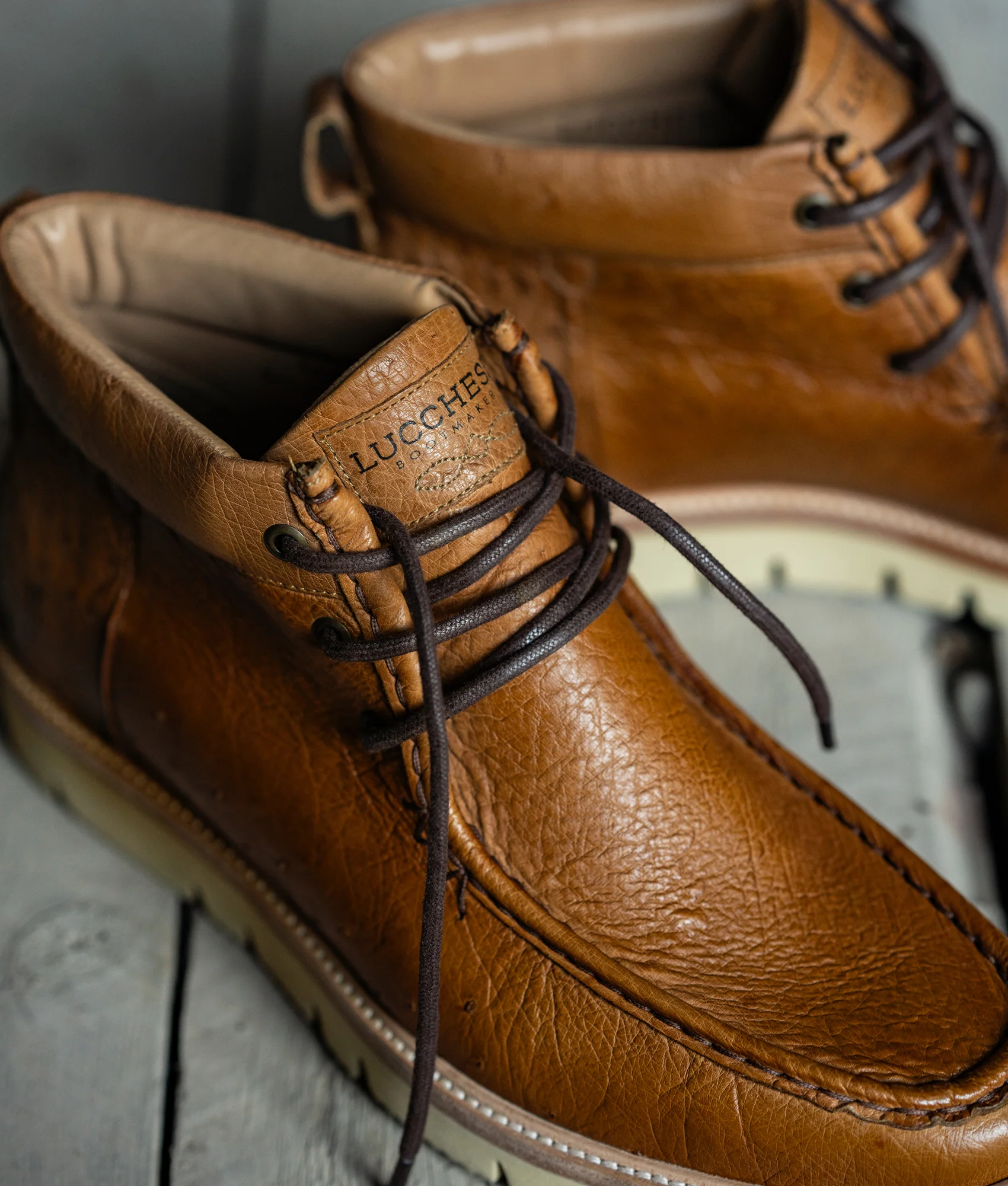 Ridgeline Exotic Chukka Boot :: Barnwood
