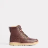 Ridgeline Exotic Lace Up Boot :: Tobacco