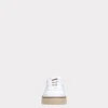 Double L Lace Up Sneakers :: White