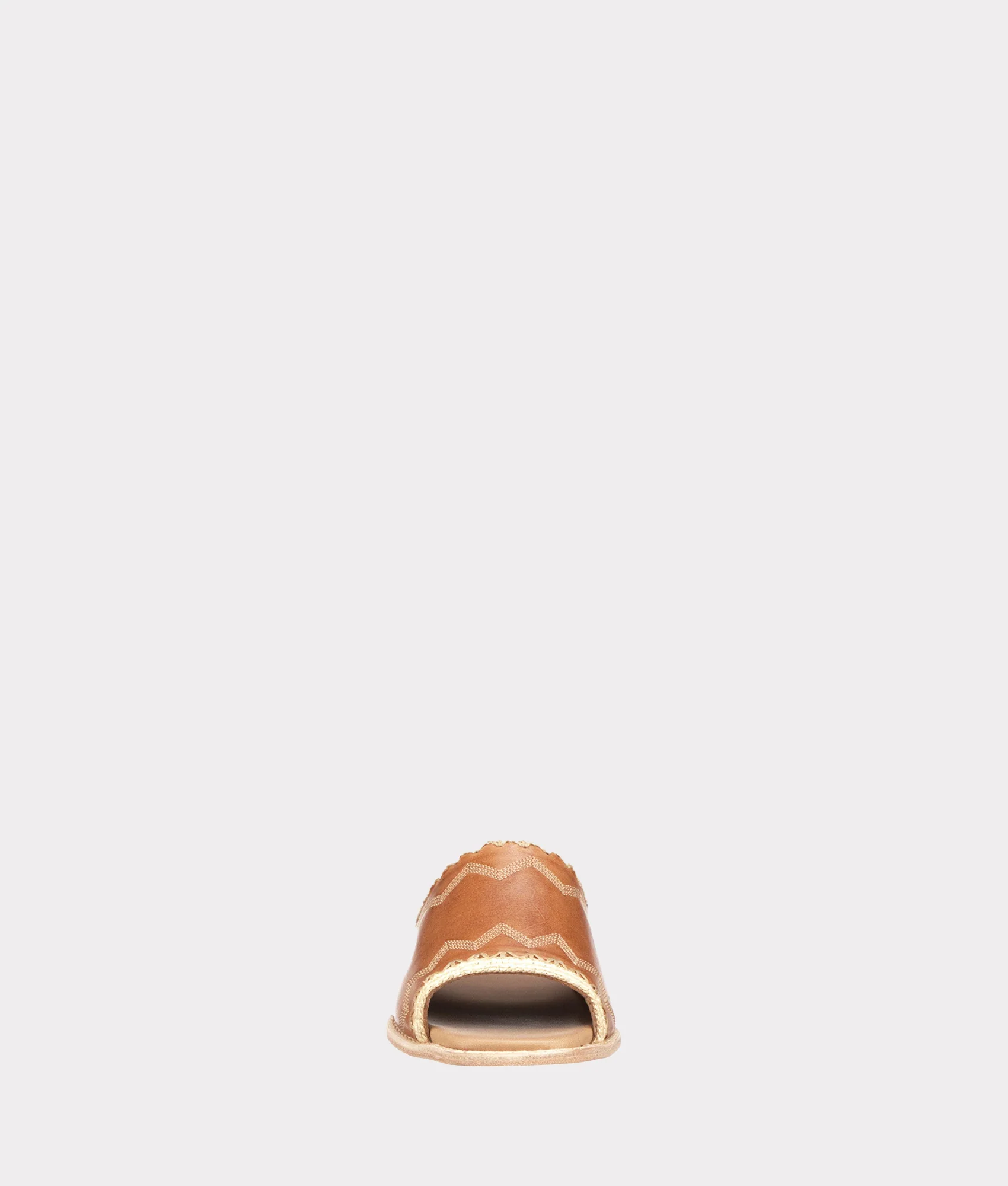 Raffia Sandal :: Brown