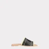 Raffia Sandal :: Black