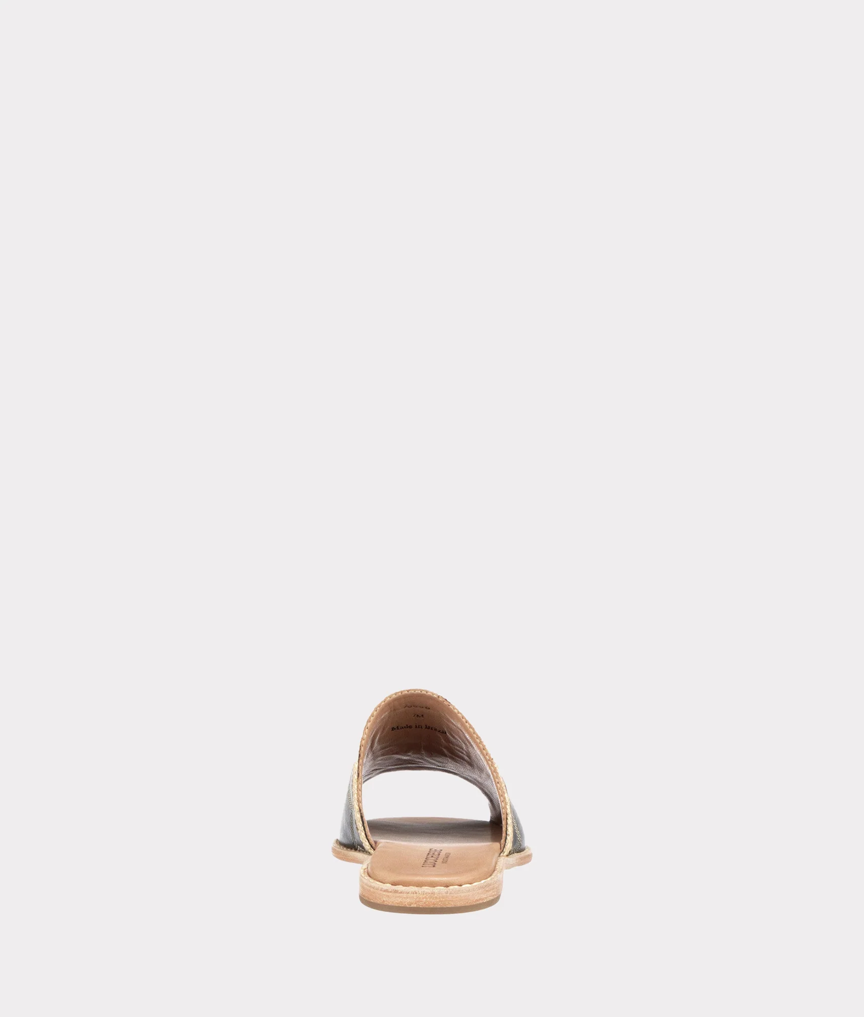 Raffia Sandal :: Black