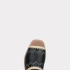 Raffia Sandal :: Black