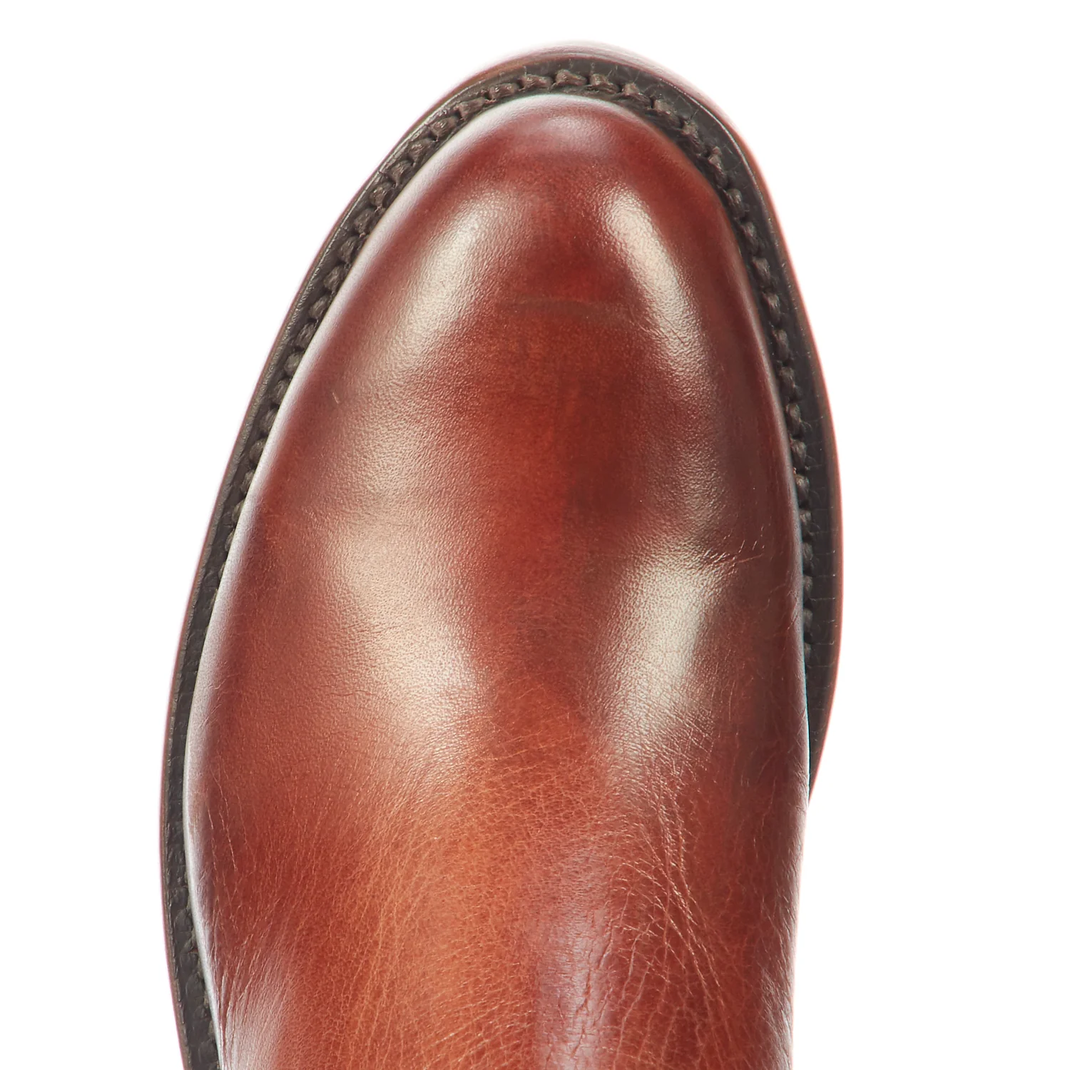 Torero Straight Roper :: Brandy/Mayan Red