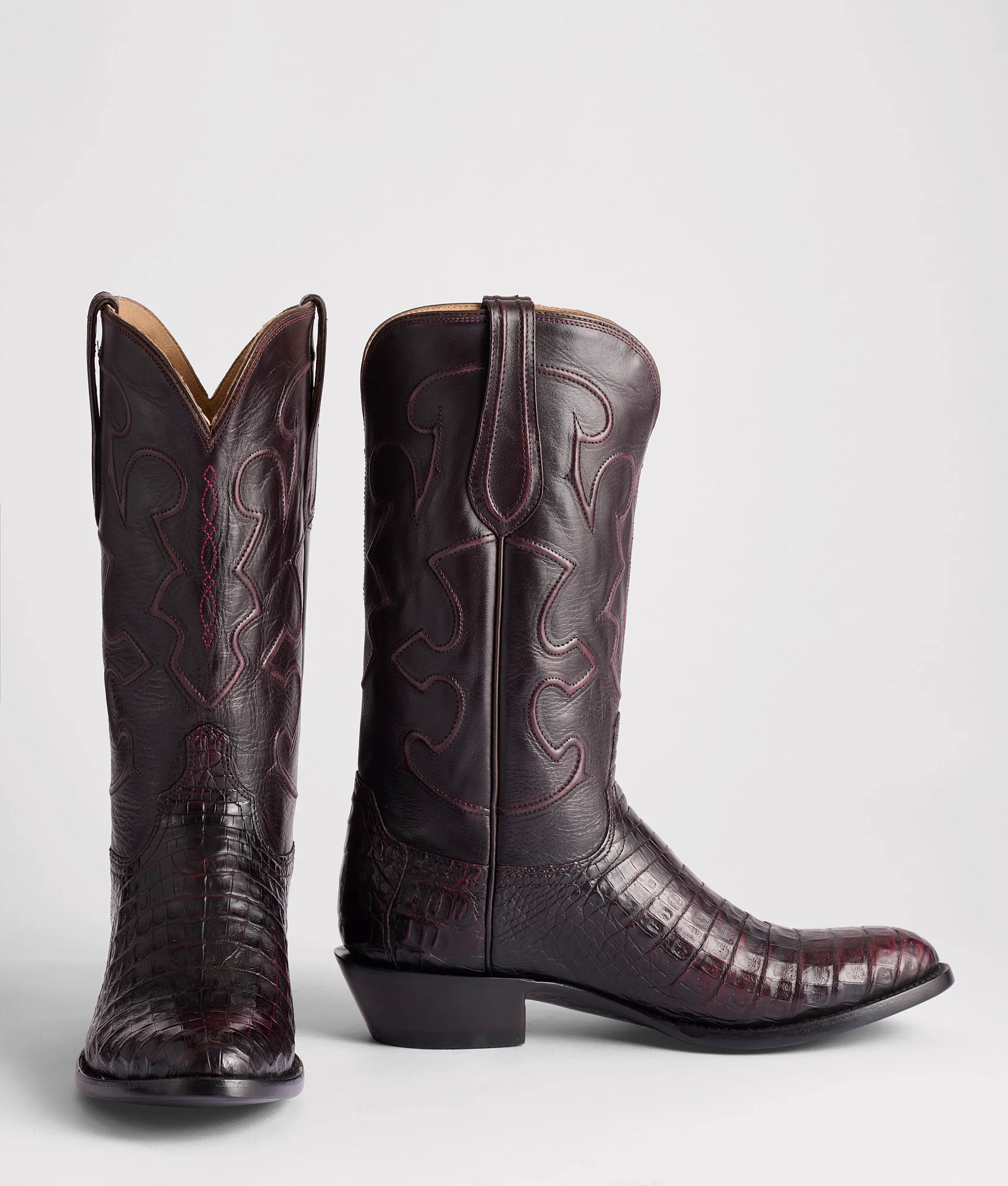 Charles :: Black Cherry + Cordovan