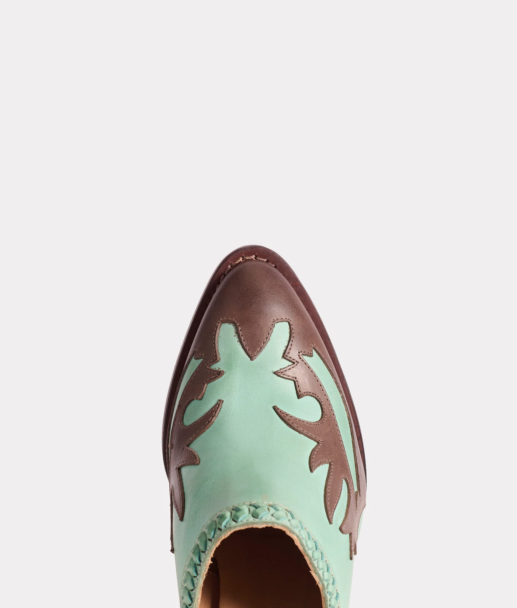 Patti II :: Turquoise/Whiskey