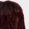 Melbourn Fur Jacket :: Black Cherry