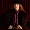 Melbourn Fur Jacket :: Black Cherry
