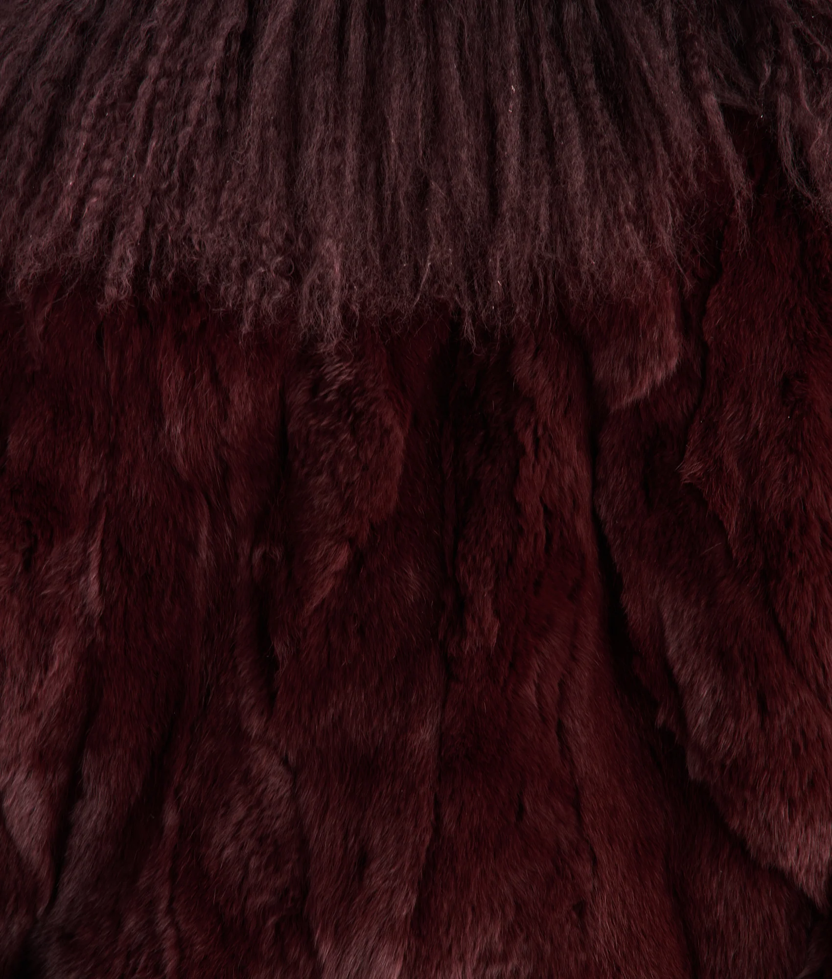 Melbourn Fur Jacket :: Black Cherry