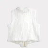 Elysian Fur Vest :: White