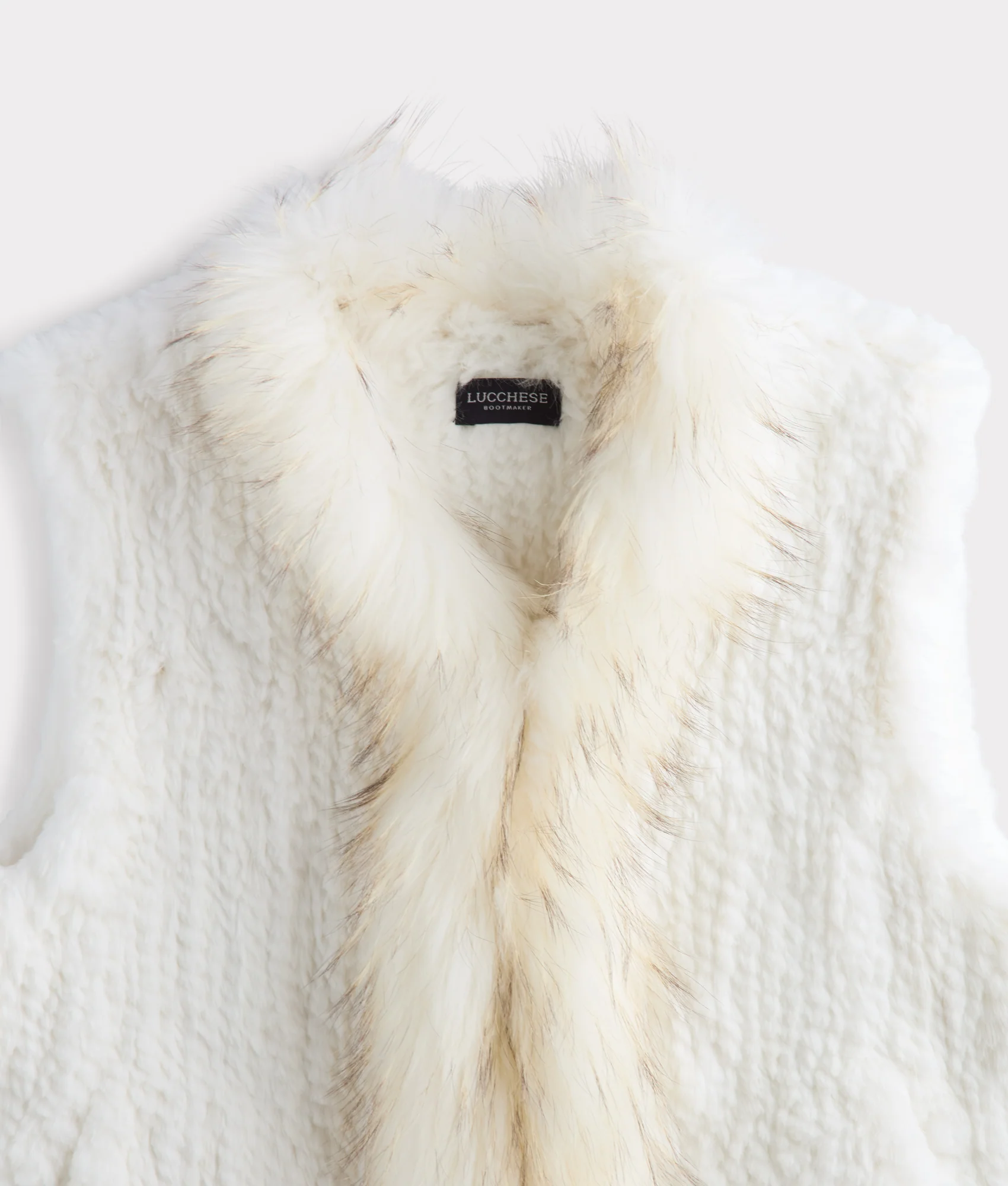 Elysian Fur Vest :: White