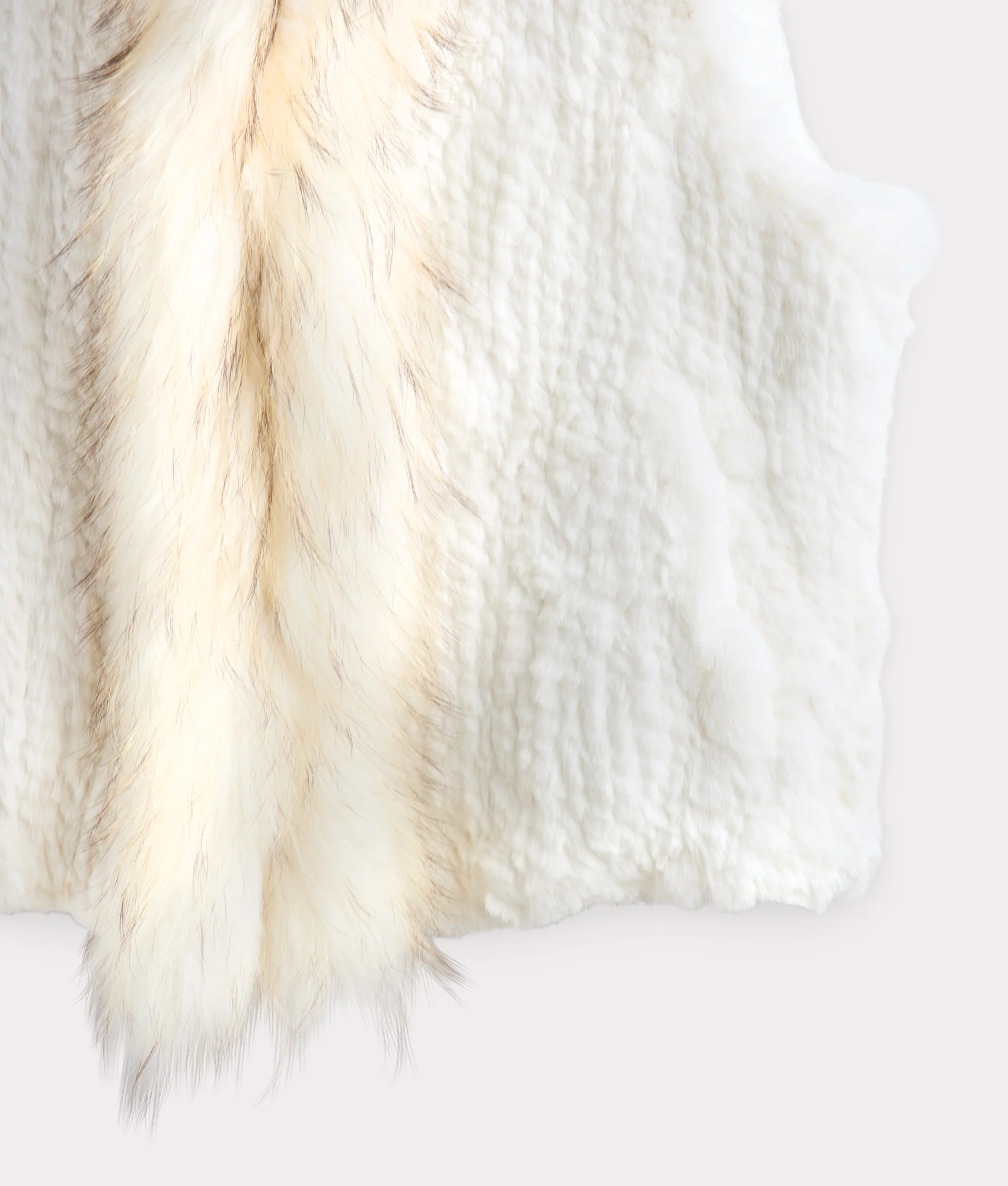 Elysian Fur Vest :: White
