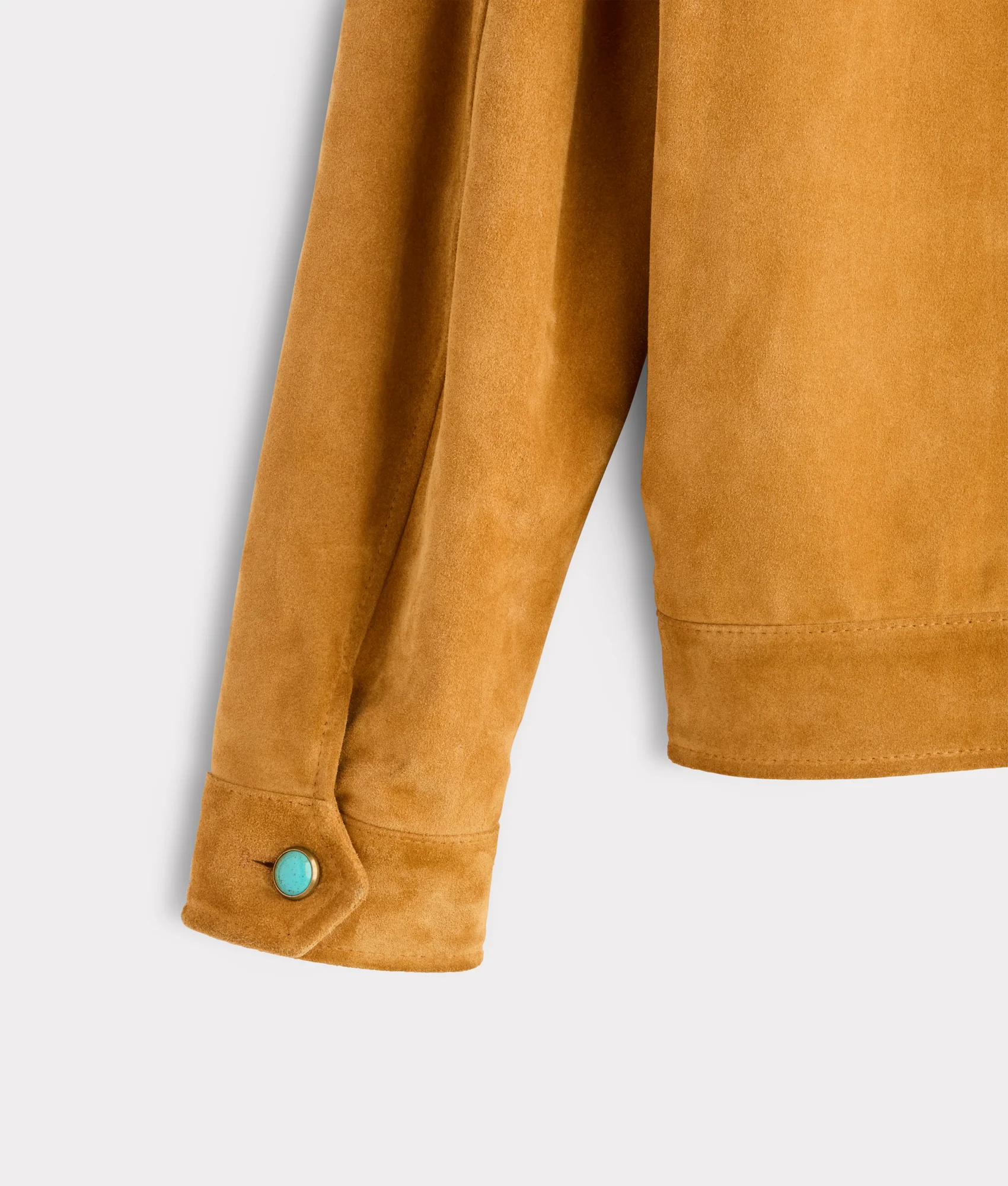 Dasan Suede Jacket :: Mustard Tan