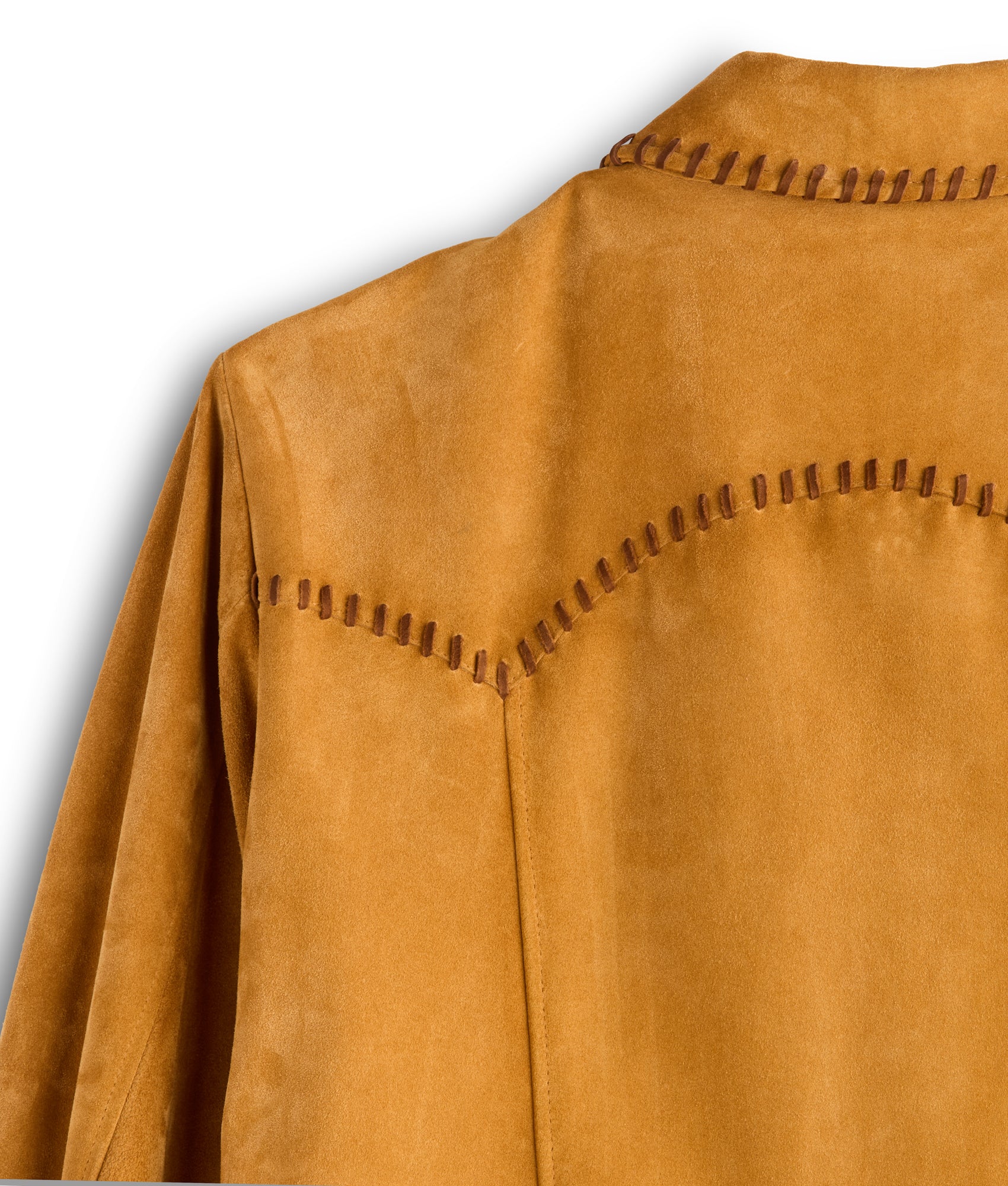 Dasan Suede Jacket :: Mustard Tan