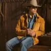 Dasan Suede Jacket :: Mustard Tan
