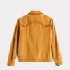Dasan Suede Jacket :: Mustard Tan