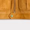 Dasan Suede Jacket :: Mustard Tan