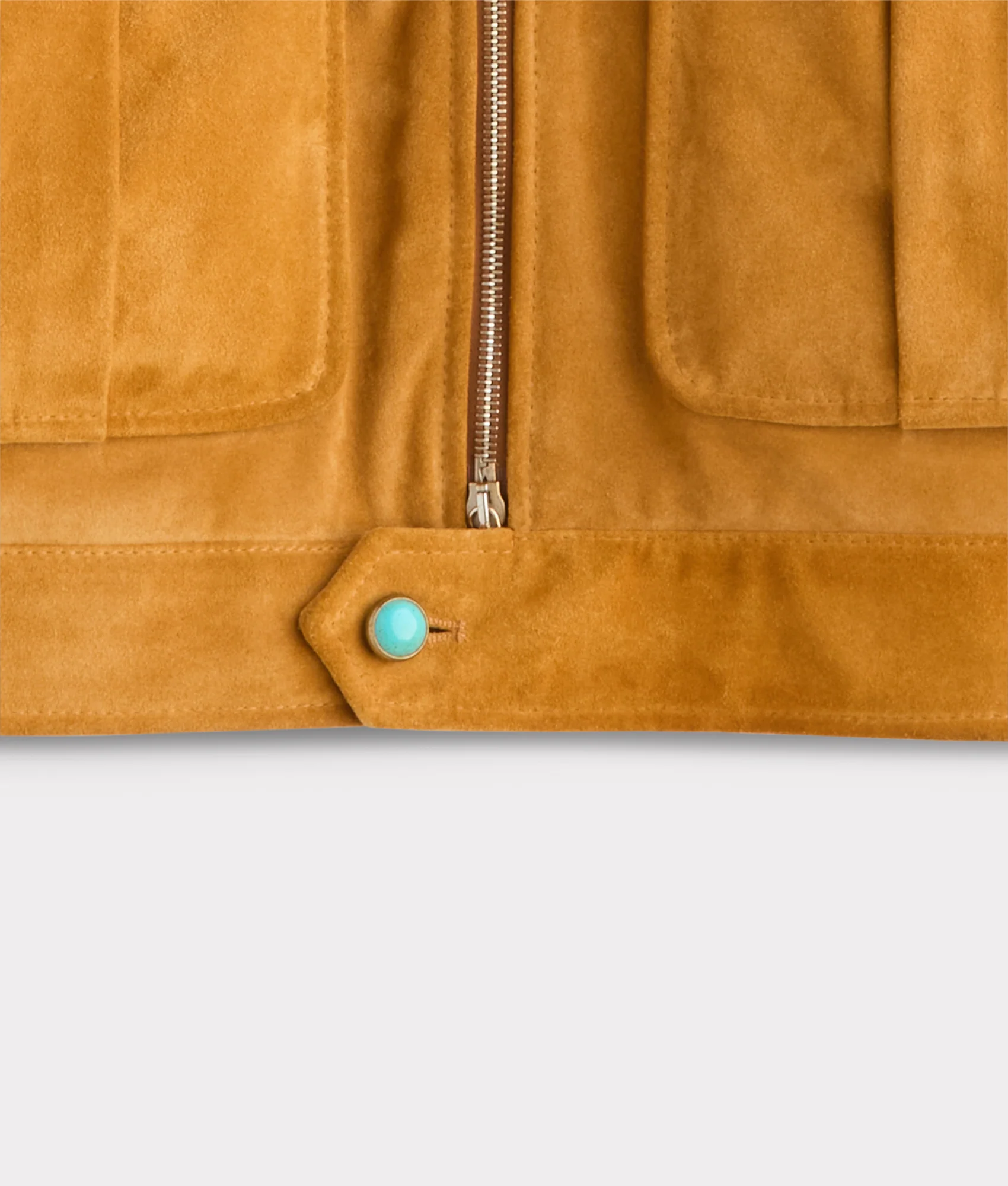 Dasan Suede Jacket :: Mustard Tan