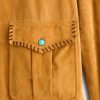 Dasan Suede Jacket :: Mustard Tan
