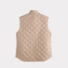 Jameson Quilted Vest :: Khaki