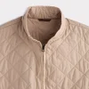 Jameson Quilted Vest :: Khaki
